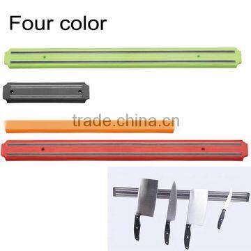 Rich Color 8inch 15inch 21inch Plastic Base Magnetic Bar Knife Holder