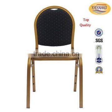 Hot Furniture Aluminum Frame Stacking Gold Cheaper Banquet Chair for Sale Supplier's Choice photo-2