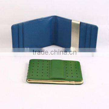 Factory price!Best selling classic leather money clip wallet