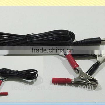 CAR Cable Hardware Spot Battery Clip 10A and 5.5x2.1 DC Jack Power Cable photo-4