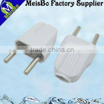 EU plug pin electrical with 2 round pin