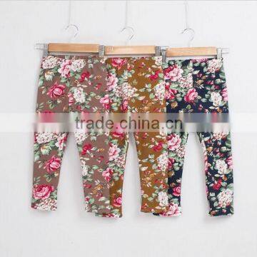Fashion Flowers Leggings Girl Leggings