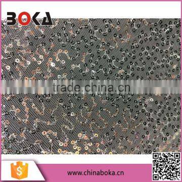 BOKA 130cm silver sequin mesh fabric