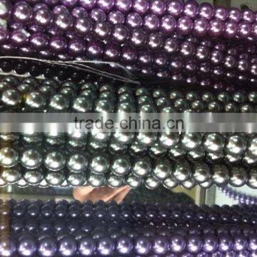 Grey Pearl Beads photo-3