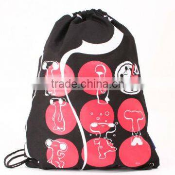 Waterproof Full priting custom drawstring bag