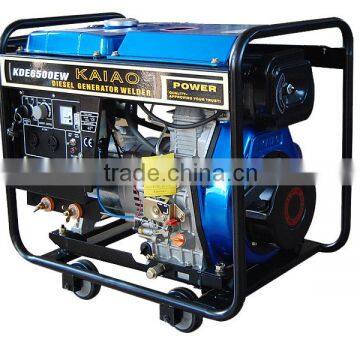 diesel welding generator 2.2kva single cylinder 4 stroke portable KDE6500EW