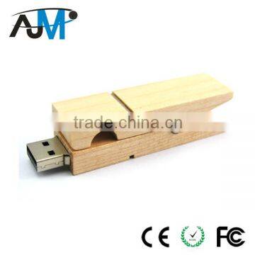 Wood USB Flash Drive Chip From 1GB To 32GB