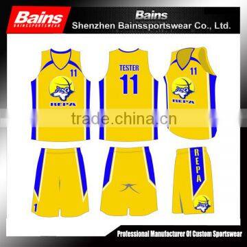 Custom cheap new design basketball jerseys