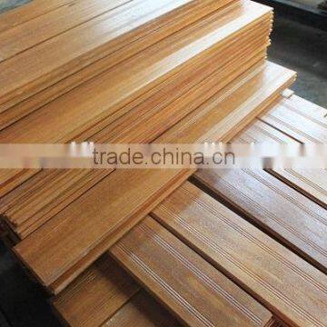 Cumaru wide plank hardwood flooring