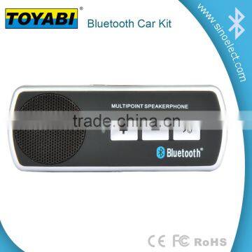 bluetooth car kit with multi point handsfree function car bluetooth stereo speakerphone