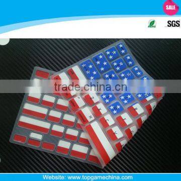 Silicone keyboard cover protector skin for Macbook 13" 15" hot film