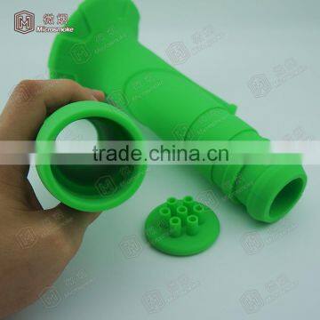 Unbreakable silicone water pipe for smoking flexible silicone pipe with glass bowl and stem MOQ 1 piece good price