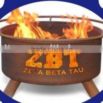 Zeta Beta Tau charcoal BBQ grills