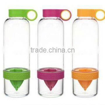 tritan fruit juicer plastic bottle / lemon bottle