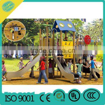 wood playground set,wooden outdoor playground