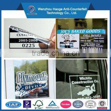 High Quality Customized Design Static Sticker for Window photo-1
