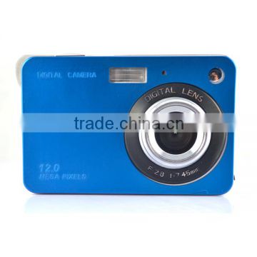 best cheap 5 mrga pixels gift digital camera with flash easy to use external rachargeable lithium battery