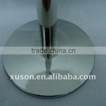 Flat zinc base of rope post for comferece (dia 320mm)