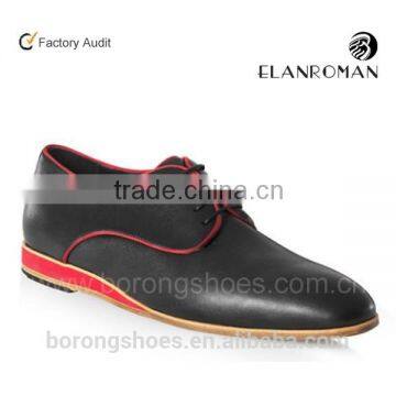 Latest fashion men casual shoes of genuine leather for cheap