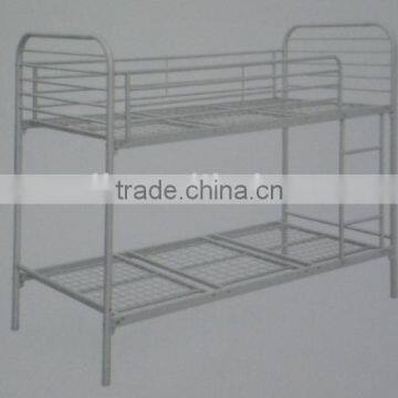 Metal pipe frame bunk bed