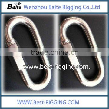 High Quality Stainless Steel Zinc Plated Chain Metal Quick Link photo-4
