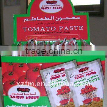 Tomato Paste in Sachet Brix 28-30%,22-24%