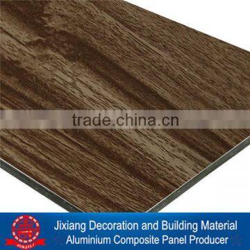 Aluminum composite board 3mm 4mm interior wall wood boards