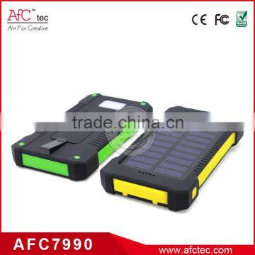 8000mAh Led Light Double USB Solar Charger Waterproof for Mobile Phone photo-4