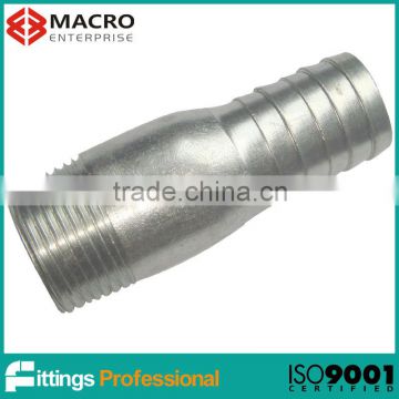 carbon steel galvanized BS thread king nipple