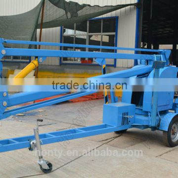 10 m ~ 18m towable trailer mounted mini boom lift