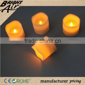 12-color changing magic flameless LED candle lamps