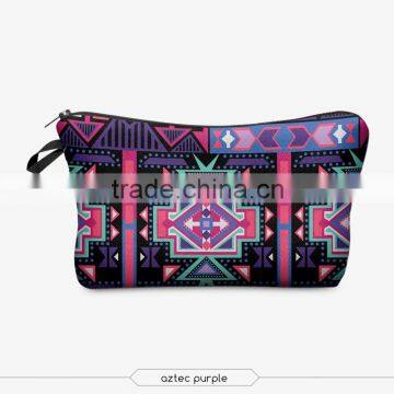 travel makeup pouch purses 3d print cosmetic bag high quality wholesale travel makeup cases with zippers pouch purses wallets