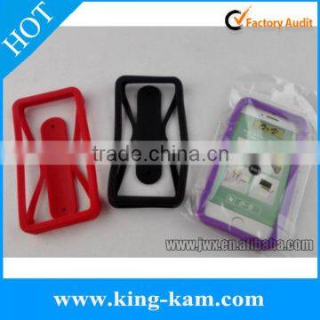 Universal Silicone Bumper Case With Touch-U Holder photo-3