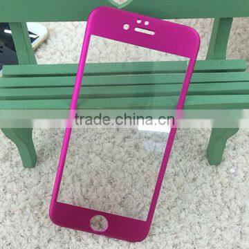 9H High Quality Color Tempered Glass Screen Protector for Iphone 6 With Back Cover photo-4
