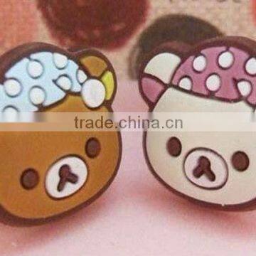 fashion and cute earphone dust plug (suit for 3.5mm headset)