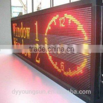 P10 Red or Full Color Screen xx Video Play & Street Mounted Led Display