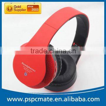 Christma Gift Handfree Stereo Bluetooth MP3 Headphone for mobile phone