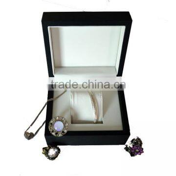 Luxury Black Wooden Mens Watch Boxes ,Accept Custom Logo.