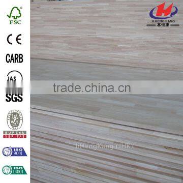 2440 mm x 1220 mm x28 mm Perfect Composite Grain Surface Rubber Wood Finger Joint Panel