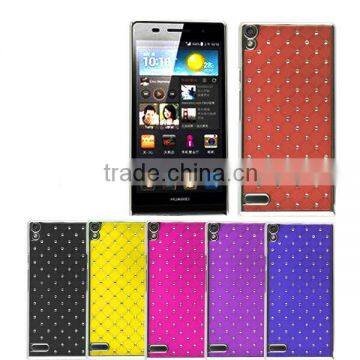 Diamond Chrome hot selling Hard MOBILE PHONE CASE For HUAWEI Ascend P6