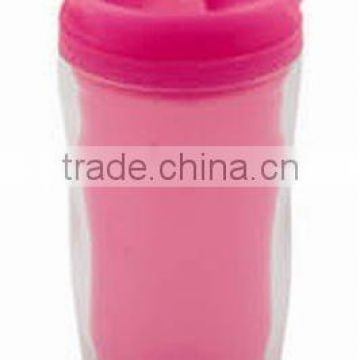 new design double wall plastic tumblers with lids