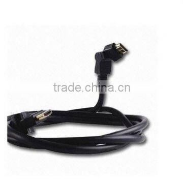 HDMI Cable 90 Degree Angle Cable 1.4v ((1080p 4K 3D High Speed With Ethernet ARC) - TOP Series photo-3