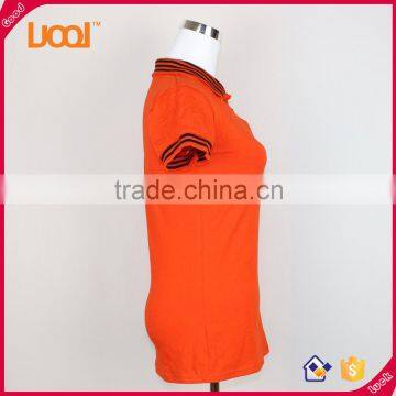 High Fashionable Blank Cheap Cotton t Shirts Women's Polo t Shirt From China photo-2