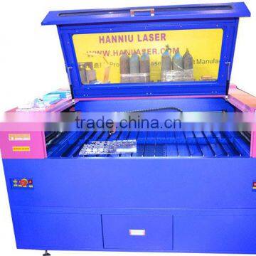 wood shoes plastic rubber cutting CO2 Laser cutter machine for acrylic