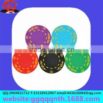 Celebration Kay Plastic no Value Mahjong Texas Card Custom Baccarat Games Poker Chip Coin