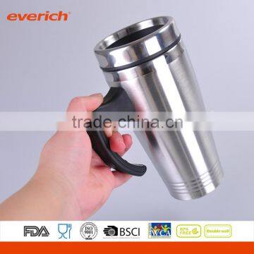 2016 Eco-Friendly stainless steel insulated stainless steel auto mug for outdoor