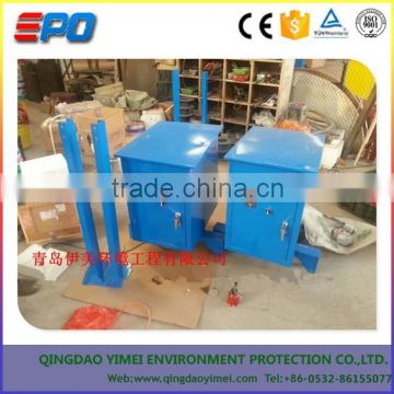 Steel belt skimming oil machine/oil water separator