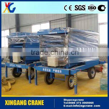 Towable Hydraulic Scissor Lift Platform