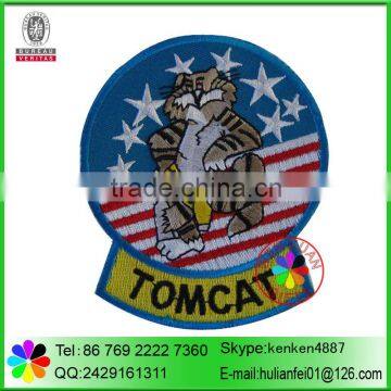 TOMCAT Military customized Embroidery patch purely handwork