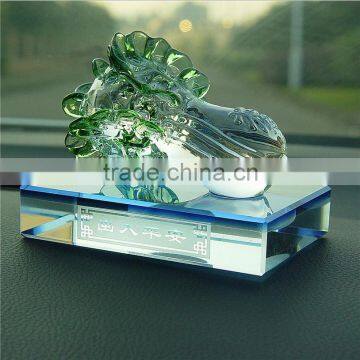 Newest Design Glass Hanging Empty Car Perfume Bottle
